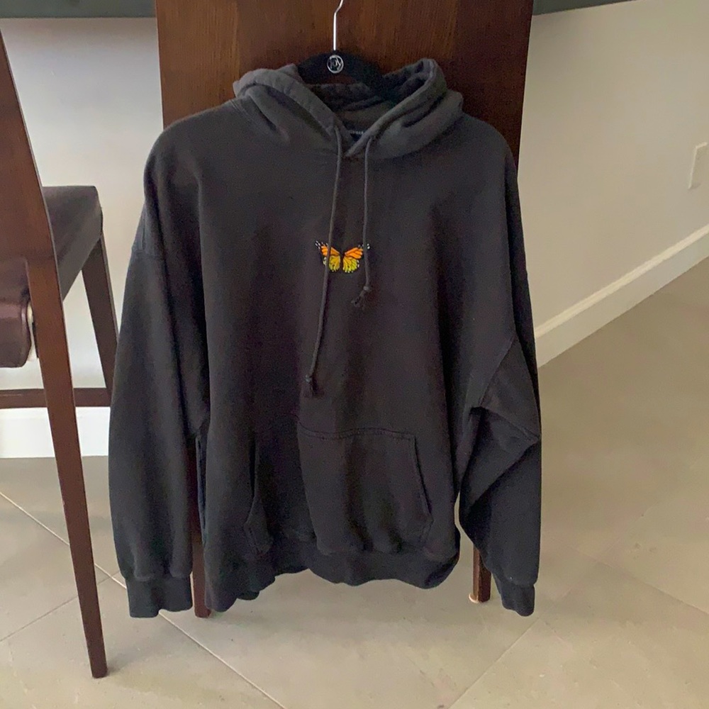 Oversized butterfly hoodie